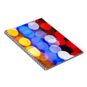 Kleurrijke vette lichten notitieboek (Rechterzijde)