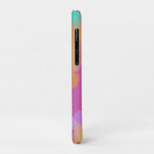 Kleurrijke Vette Moderne Artiestenpatroon + Douane Case-Mate iPhone Case (Achterkant/links)