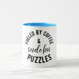 Kleurrijke Vibes: Pas de Mok van de Sudoku-koffie