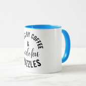 Kleurrijke Vibes: Pas de Mok van de Sudoku-koffie  (Voorkant rechts)