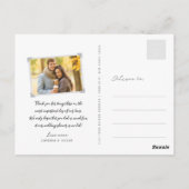 Kleurrijke vier seizoensgebottelde bomen moderne b briefkaart (Achterkant)