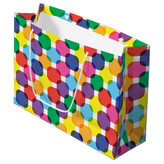 Kleurrijke Vierkante Cadeautas