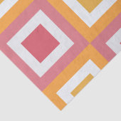 Kleurrijke vierkante geometrische tissuepapier (Detail)