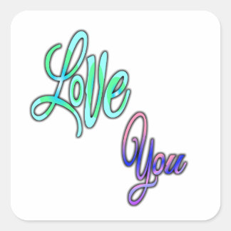 Kleurrijke vierkante sticker. vierkante sticker