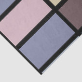 Kleurrijke vierkanten geometrisch tissuepapier (Detail)