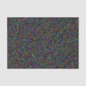 Kleurrijke vierkanten geometrisch uniek levendig p tissuepapier (Voorkant)