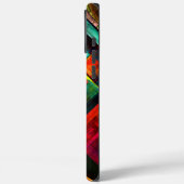 Kleurrijke vierkanten Modern Abstract kunstpatroon Case-Mate iPhone Case (Achterkant / Links)