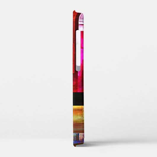 Kleurrijke vierkanten Modern Abstract kunstpatroon Case-Mate iPhone Case (Achterkant / Links)