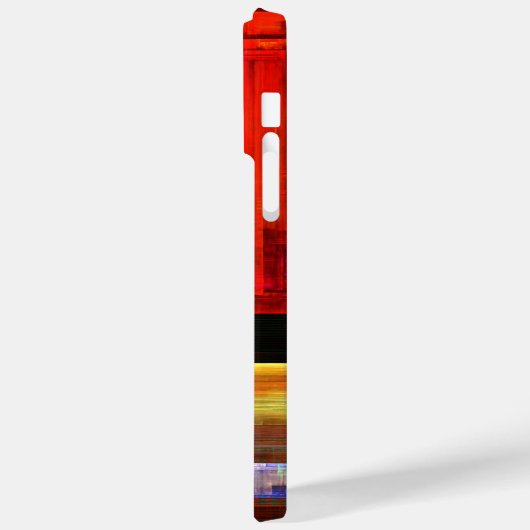 Kleurrijke vierkanten Modern Abstract kunstpatroon Case-Mate iPhone Case (Achterkant / Links)