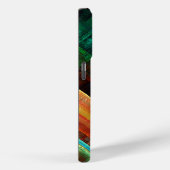 Kleurrijke vierkanten Modern Abstract kunstpatroon Case-Mate iPhone Case (Achterkant / Rechts)