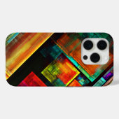 Kleurrijke vierkanten Modern Abstract kunstpatroon Case-Mate iPhone Case (Achterkant (horizontaal))