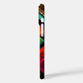 Kleurrijke vierkanten Modern Abstract kunstpatroon Case-Mate iPhone Case (Achterkant / Links)