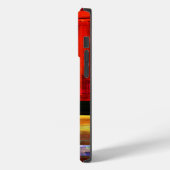 Kleurrijke vierkanten Modern Abstract kunstpatroon Case-Mate iPhone Case (Achterkant / Links)