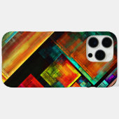 Kleurrijke vierkanten Modern Abstract kunstpatroon Case-Mate iPhone Case (Achterkant (horizontaal))
