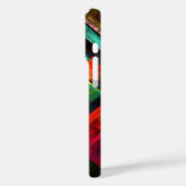 Kleurrijke vierkanten Modern Abstract kunstpatroon Case-Mate iPhone Case (Achterkant / Links)