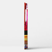 Kleurrijke vierkanten Modern Abstract kunstpatroon Case-Mate iPhone Case (Achterkant / Links)