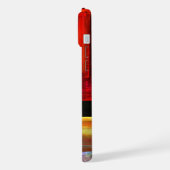 Kleurrijke vierkanten Modern Abstract kunstpatroon iPhone Hoesje (Linkerkant)