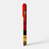 Kleurrijke vierkanten Modern Abstract kunstpatroon iPhone Hoesje (Linkerkant)