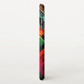 Kleurrijke vierkanten Modern Abstract kunstpatroon iPhone Hoesje (Linkerkant)