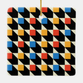 Kleurrijke vierkanten Ornament (Achterkant)