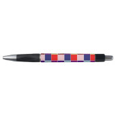 Kleurrijke Vierkanten Pen (Voorkant)