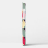 Kleurrijke vierkanten, retro geometrisch patroon. Case-Mate iPhone case (Achterkant / Links)