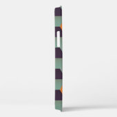 Kleurrijke vierkanten, retro geometrisch patroon. Case-Mate iPhone case (Achterkant / Rechts)