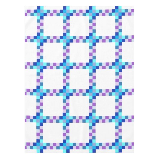 Kleurrijke vierkantjes Tabelstof Tafelkleed (Voorkant)