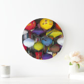 Kleurrijke Vietnamese lantaarns Grote Klok (Huis)