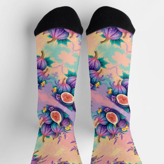 Kleurrijke vijg sokken (Top)