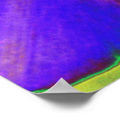 Kleurrijke vingerafdruk poster (Hoek)