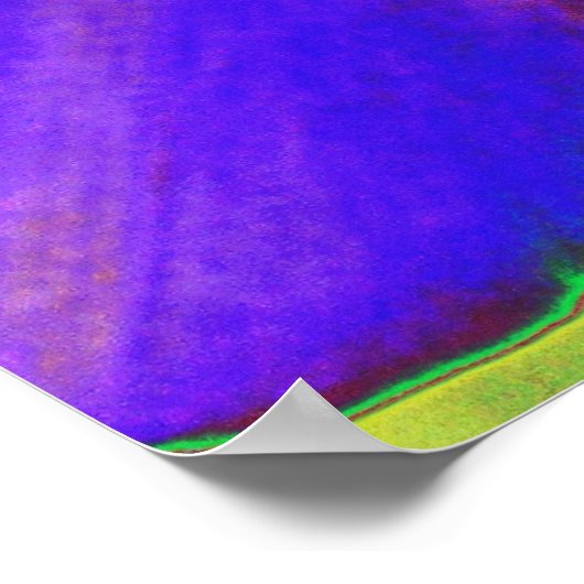 Kleurrijke vingerafdruk poster (Hoek)