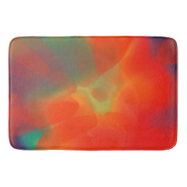 Kleurrijke vintage tie-dye badmat