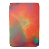 Kleurrijke vintage tie-dye badmat (Voorkant Verticaal)