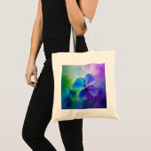 Kleurrijke viooltjes tote bag (Voorkant (product))