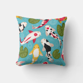 Kleurrijke vis decoratieve eye-catching kussen