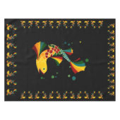 kleurrijke vis " in bubbels tafelkleed (Voorkant (Horizontaal))