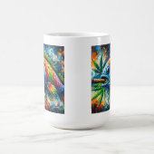 Kleurrijke Vis Koffie Mok (Center)