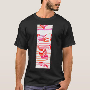 Kleurrijke vis t-shirt