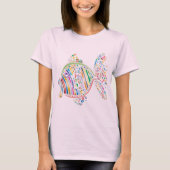 Kleurrijke vis T-shirt (Voorkant)