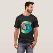 Kleurrijke vis t-shirt (Voorkant volledig)