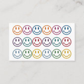 Kleurrijke Visitekaartjes (Voorkant)