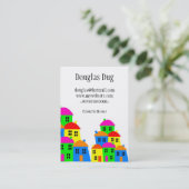 Kleurrijke Visitekaartjes (Staand voorkant)