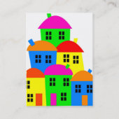 Kleurrijke Visitekaartjes (Achterkant)