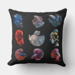 Kleurrijke viskussens buitenkussen