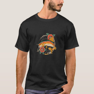 Kleurrijke Vissen Forel Vissen Uniek T-shirt