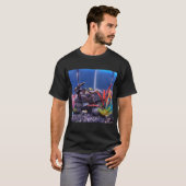 Kleurrijke Vissen In Het Aquarium T-shirt (Voorkant volledig)