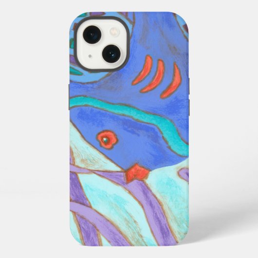 Kleurrijke Vissen iPhone Hoesje (Achterkant)