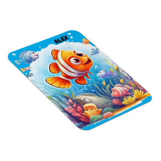 KLEURRIJKE VISSEN MAGNEET (Rechterzijde)