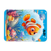 KLEURRIJKE VISSEN MAGNEET (Horizontaal)